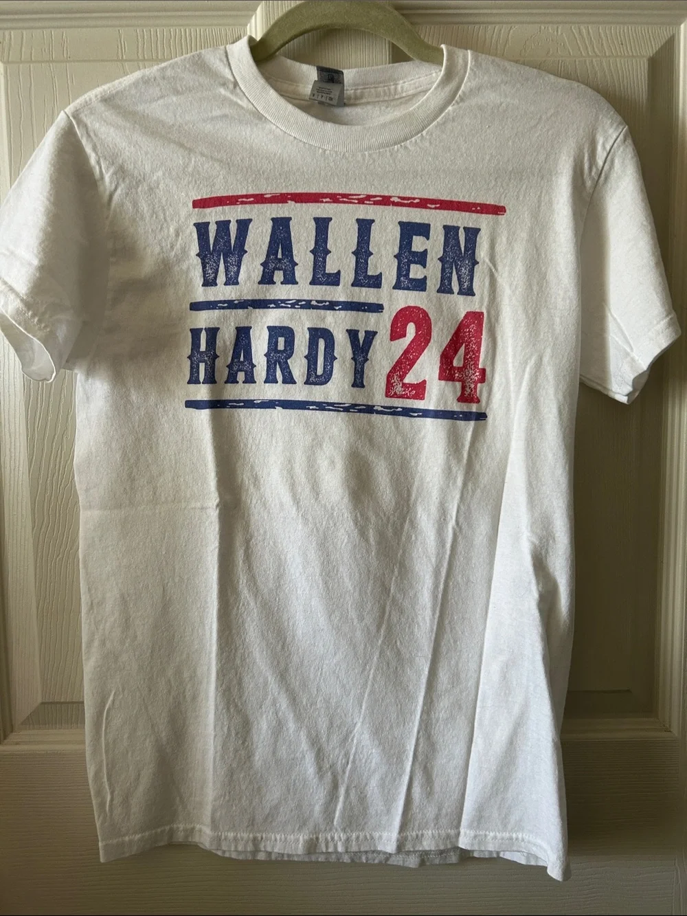 Wallen Hardy 24 Tee Graphic Short Sleeve Cotton T-Shirt Sz S Concert Band Tee